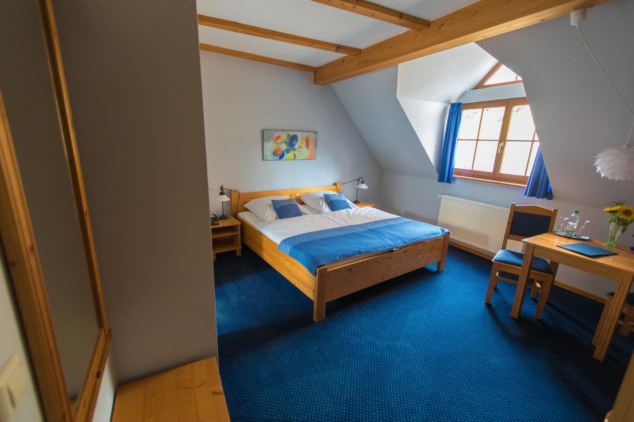 Hotel Blaue Blume Freiberg Dış mekan fotoğraf