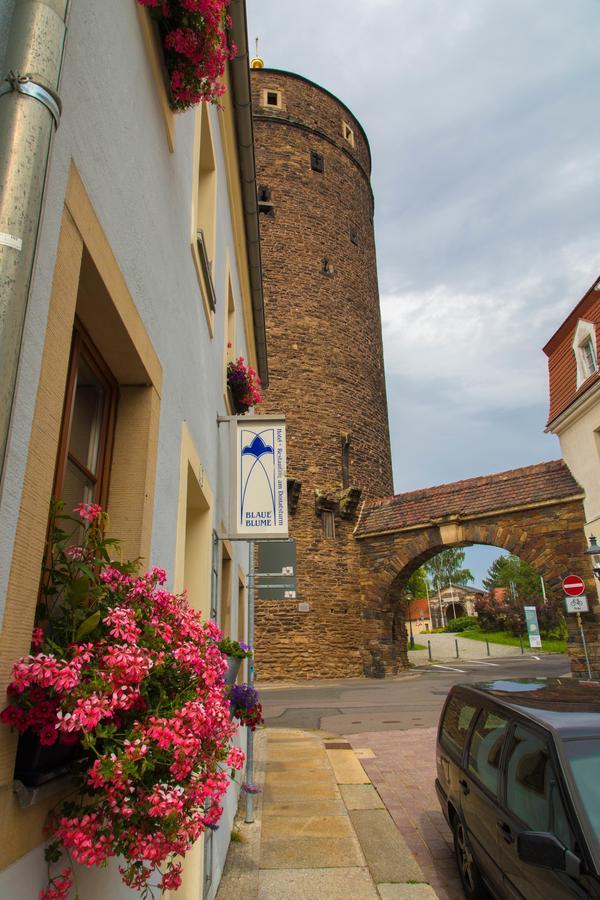 Hotel Blaue Blume Freiberg Dış mekan fotoğraf